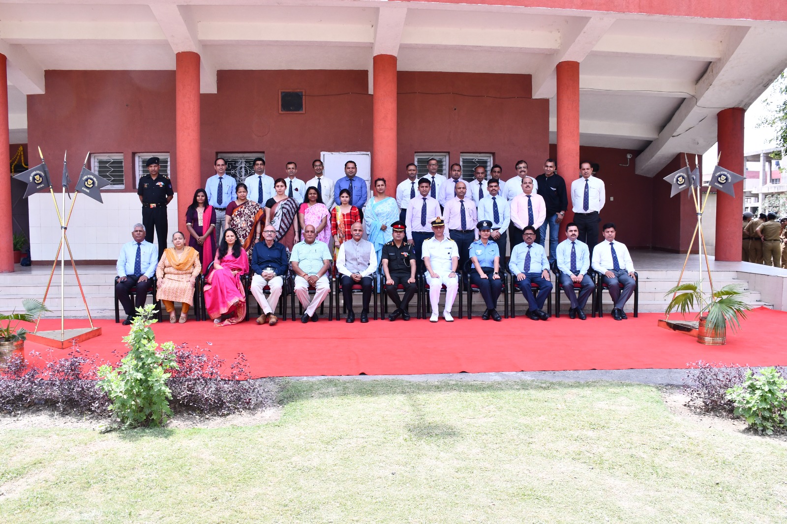 Inauguration of Computer Lab and Academic Excellence Award distribution by Lt Gen JS Nain PVSM, AVSM, SM (Retd)