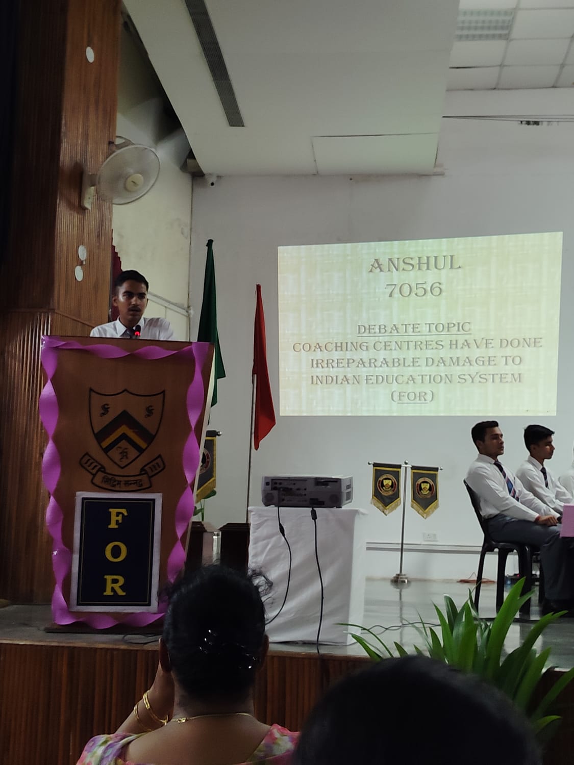 Inter-House English Elocution Competition