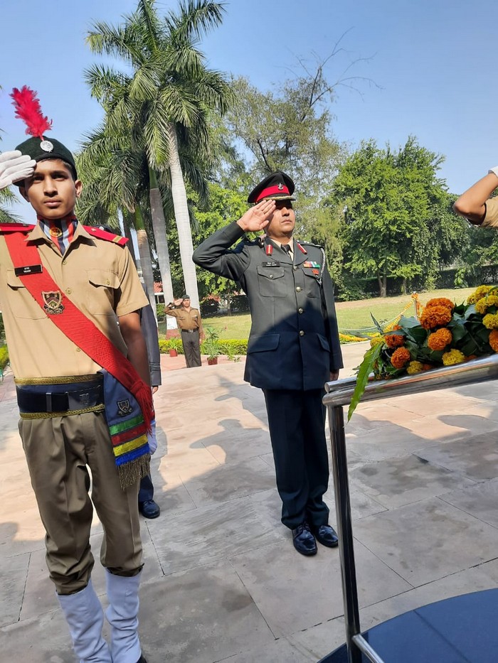 TAKING OVER OF REINS BY COL VIJAY RANA