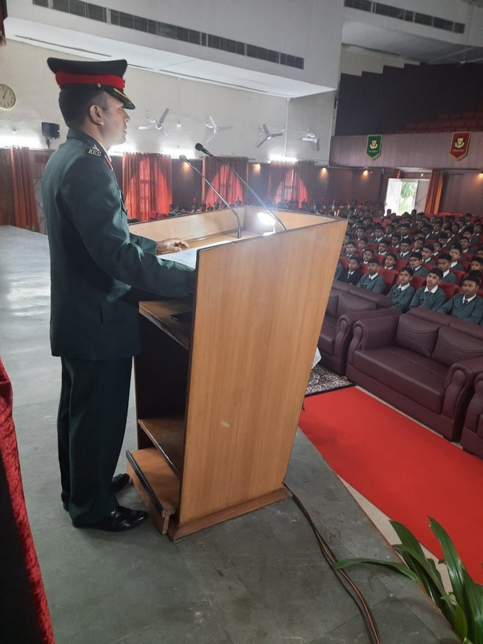 TAKING OVER OF REINS BY COL VIJAY RANA