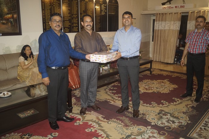 New Vice Principal and Administrative Officer take over at Sainik School Kunjpura