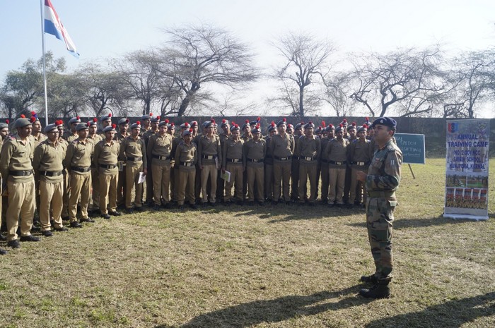 NCC COMBINED ANNUAL TRAINING CAMP 157