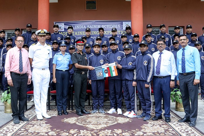 ALL INDIA SAINIK SCHOOLS, MOUNTAINEERING EXPEDITION TO SHITIDHAR PEAK (17348 FEET) IN MANALI REGION ON 21SEPT