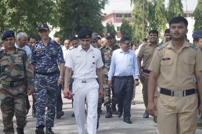 New Vice Principal and Administrative Officer take over at Sainik School Kunjpura