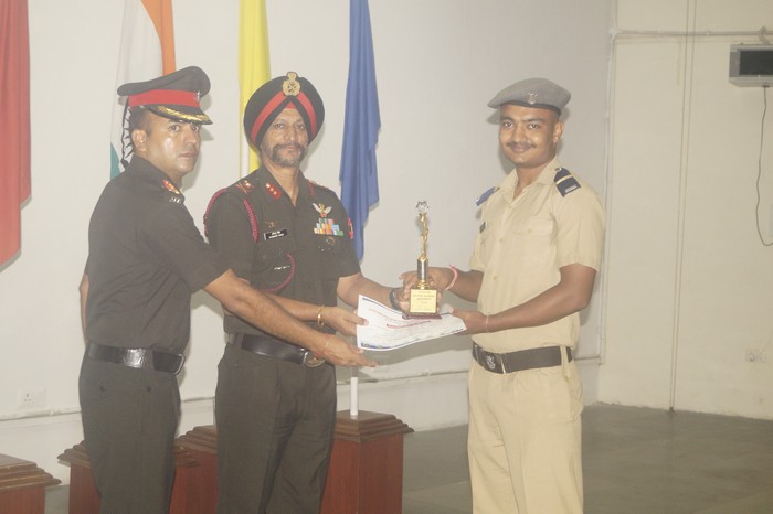 Prize Distribution Ceremony Of North Zone Inter Sainik Schools Sports And Cultural Meet 2022 By Maj Gen Harinder Singh Mgol, Western Command Chandimandir On 29 Aug 2022