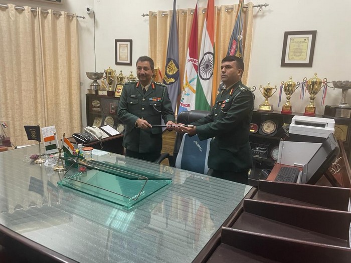 TAKING OVER OF REINS BY COL VIJAY RANA