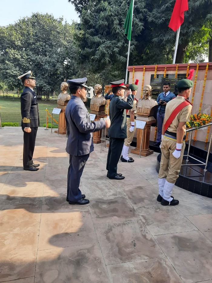 TAKING OVER OF REINS BY COL VIJAY RANA