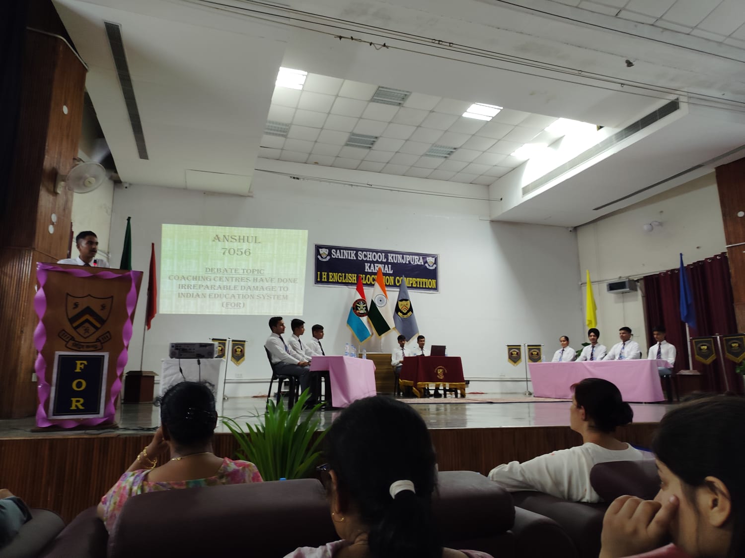 Inter-House English Elocution Competition