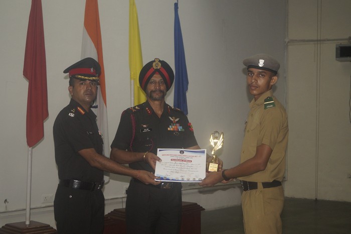 Prize Distribution Ceremony Of North Zone Inter Sainik Schools Sports And Cultural Meet 2022 By Maj Gen Harinder Singh Mgol, Western Command Chandimandir On 29 Aug 2022