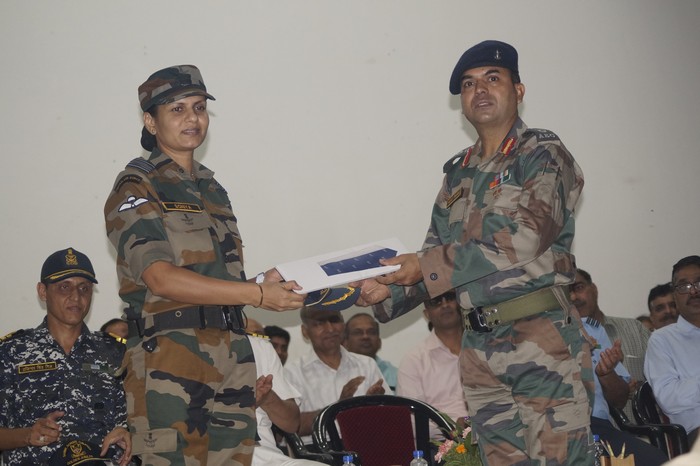 New Vice Principal and Administrative Officer take over at Sainik School Kunjpura