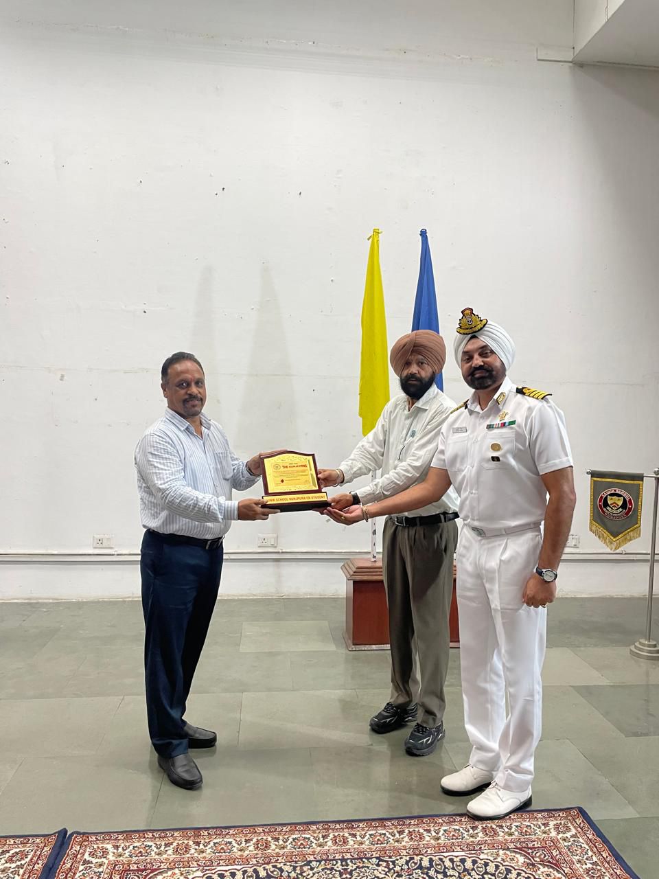 Honouring the Distinguished Service of Shri Narender Nandal and Shri Mukesh Sharma