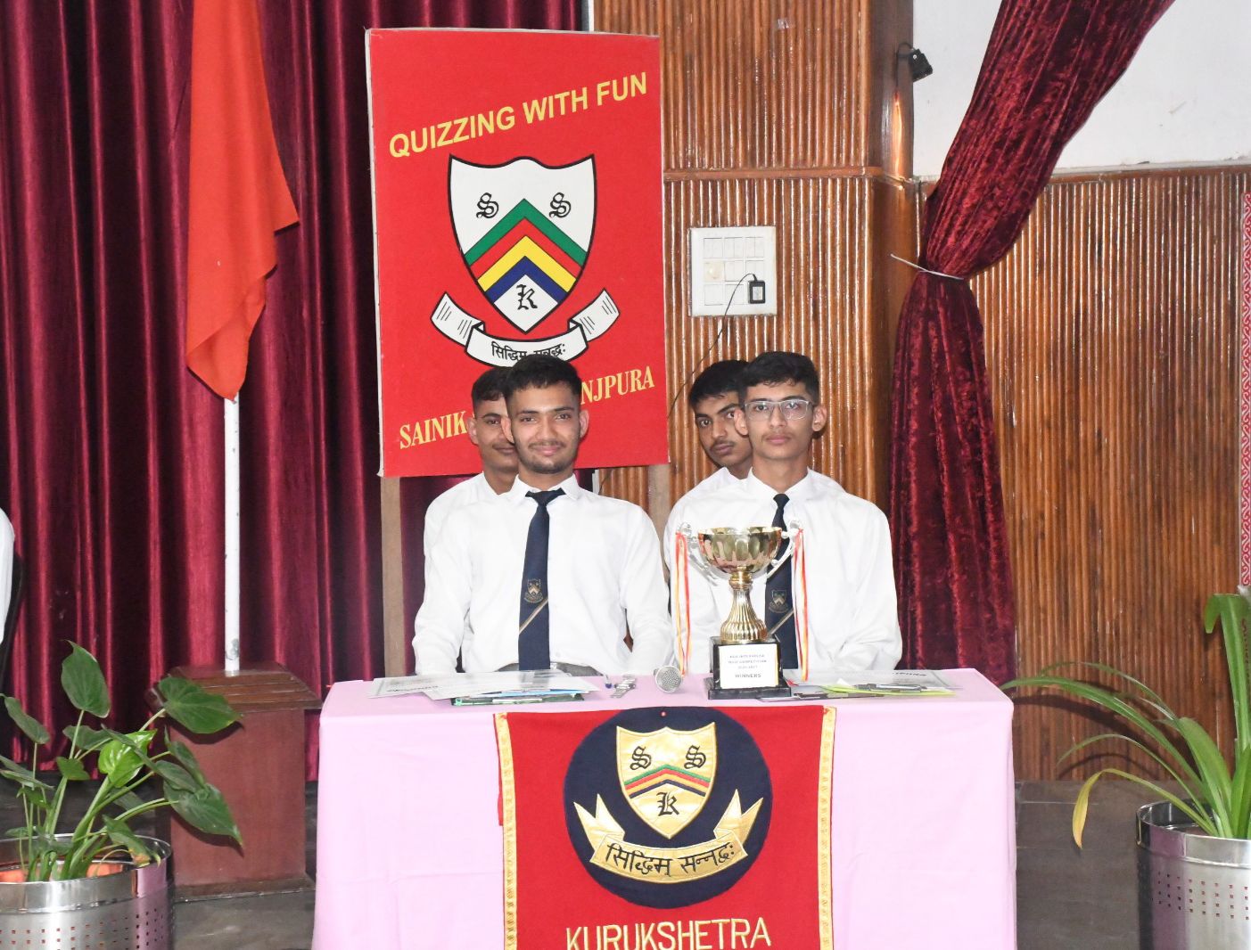  80TH INDEPENDENCE DAY CELEBRATED AT SAINIK SCHOOL KUNJPURA