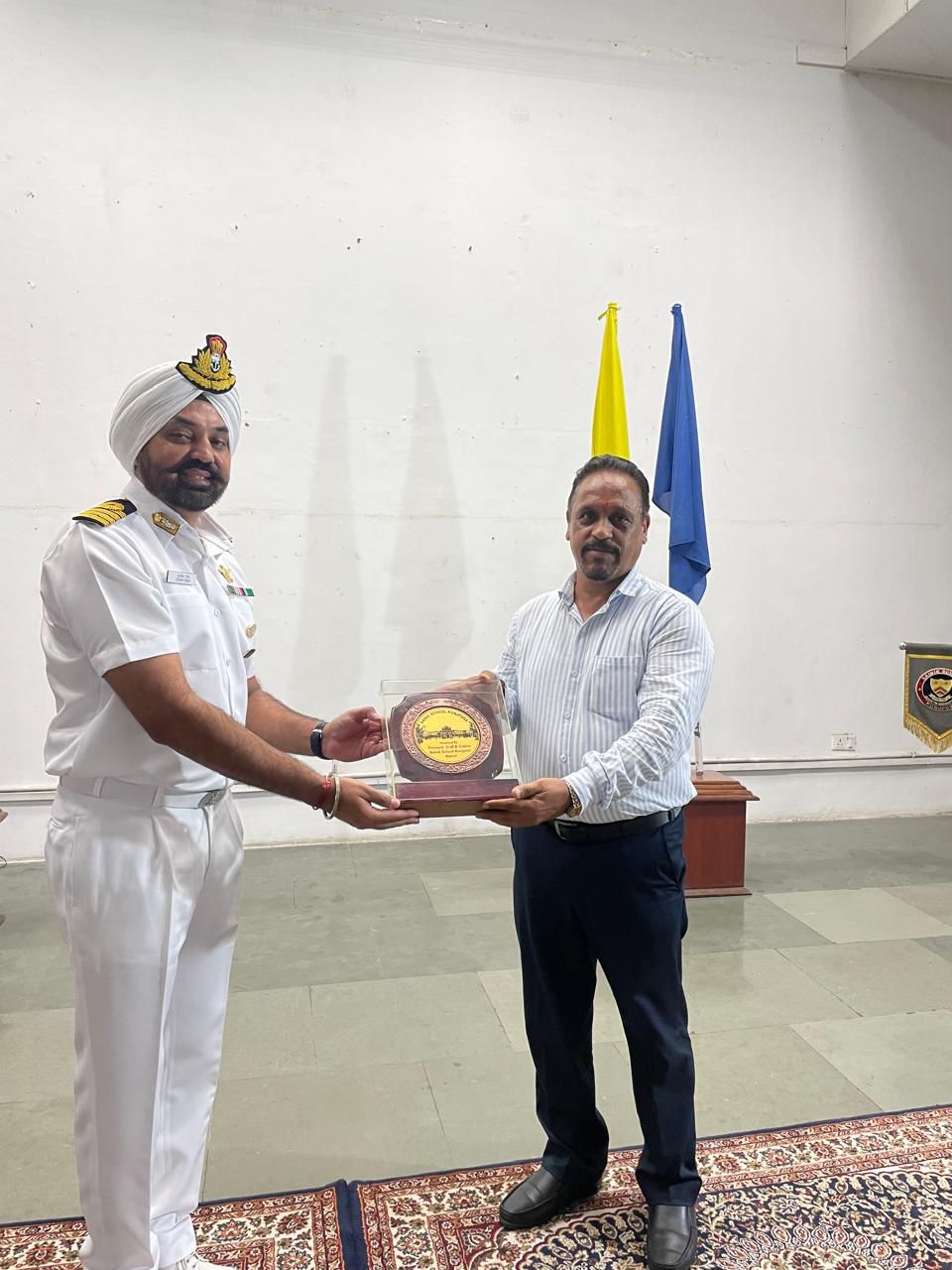 Honouring the Distinguished Service of Shri Narender Nandal and Shri Mukesh Sharma