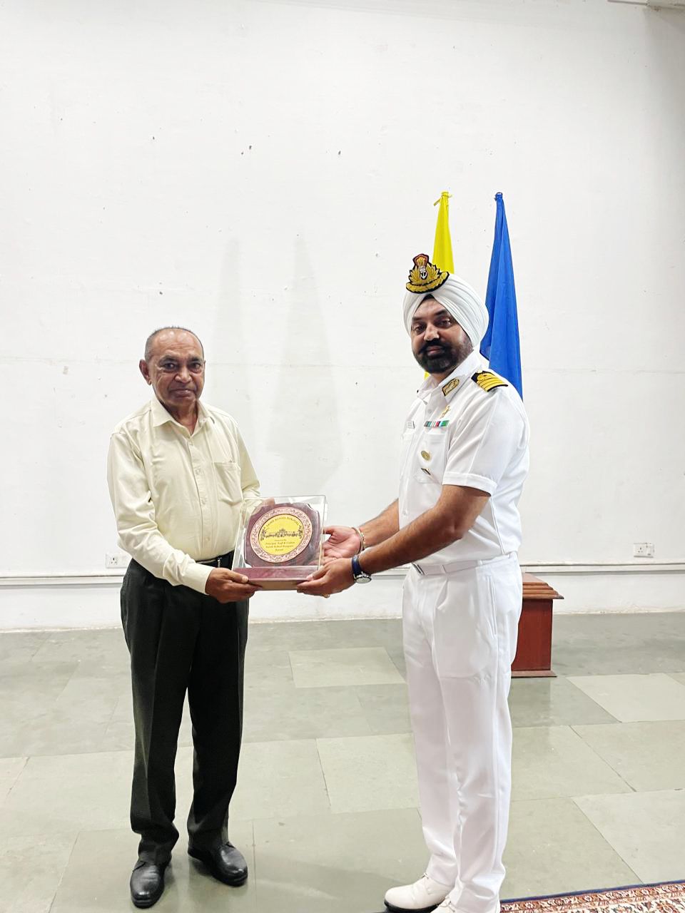 Honouring the Distinguished Service of Shri Narender Nandal and Shri Mukesh Sharma